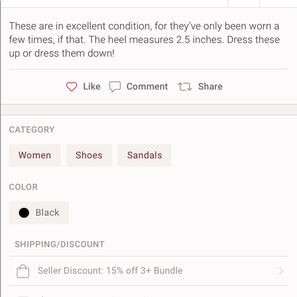 ComfortView caged heels - Picture 7 of 7